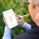 Illustration for article titled Photoshop Contest: What Is Tim Cook Really Drawing?